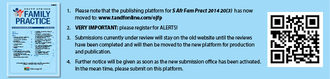 Visit our new platform at www.tandfonline.com/ojfp. Please note that submissions are still accepted on this website. Articles currently in review will be moved to the new website after acceptance.